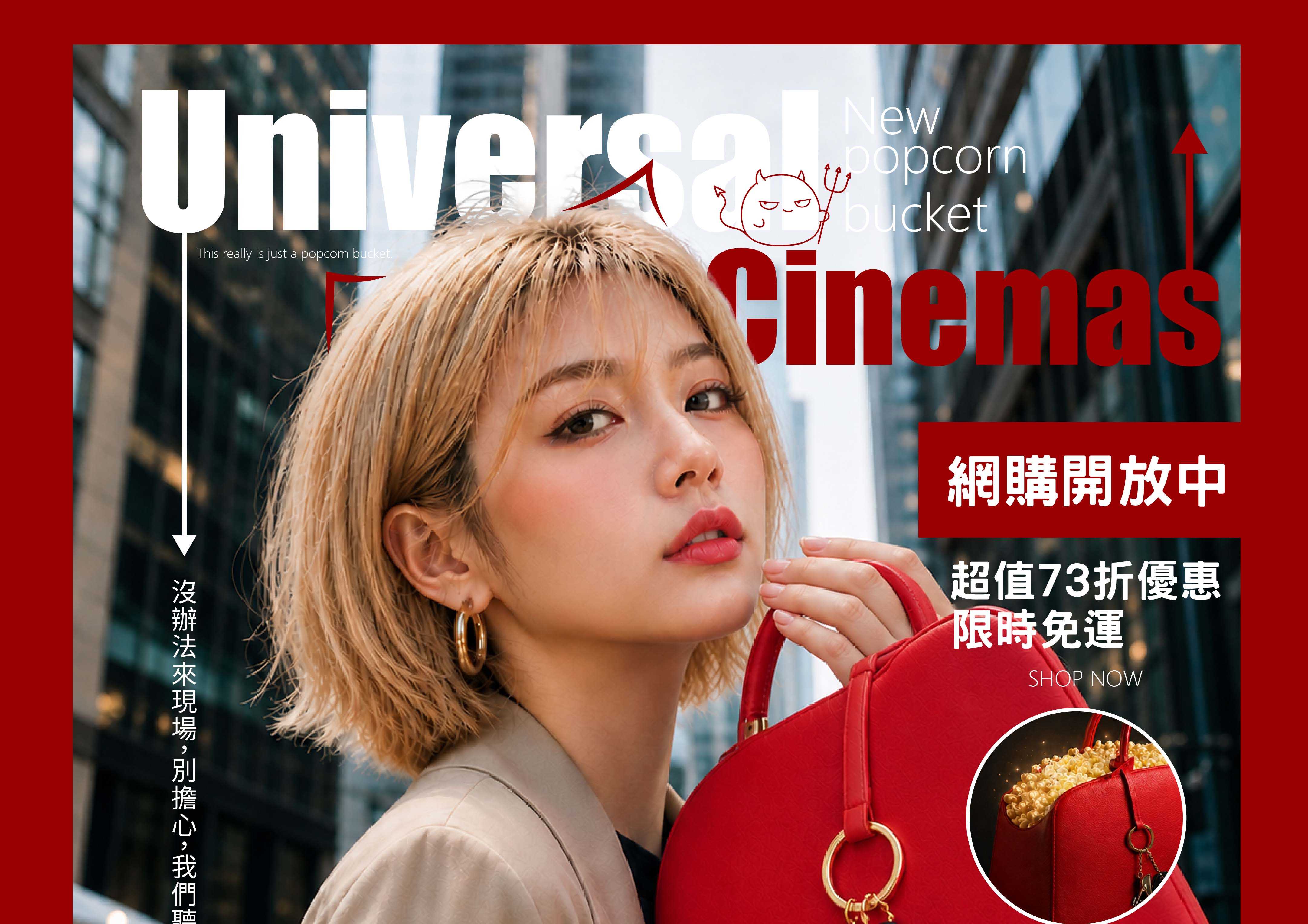 時尚爆米花包｜網購通路正式開賣！